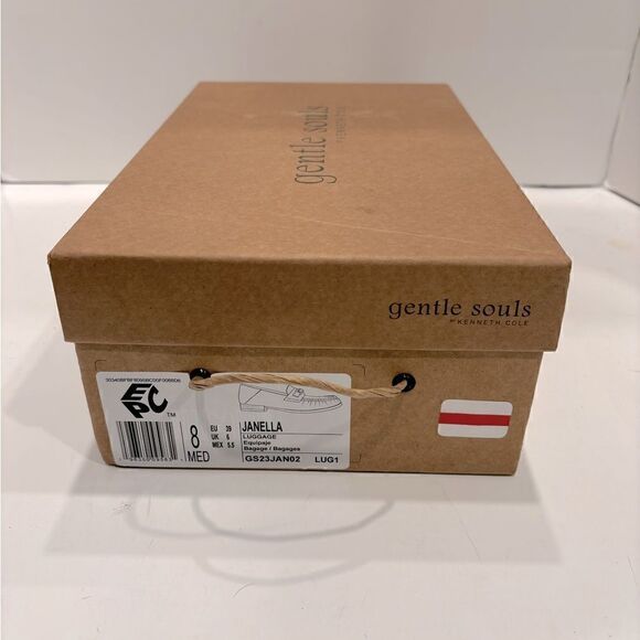 GENTLE SOULS JANELLA Slip-On Flats Black Leather Women’s Size 8 shoes, slip on - Picture 14 of 15